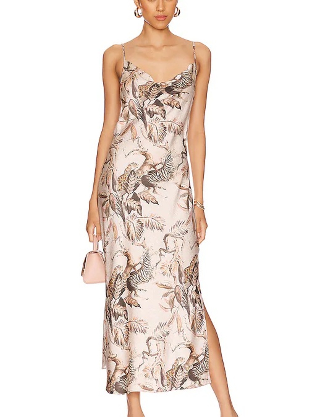 All Saints Hadley Ukushisa animal print dress 4
